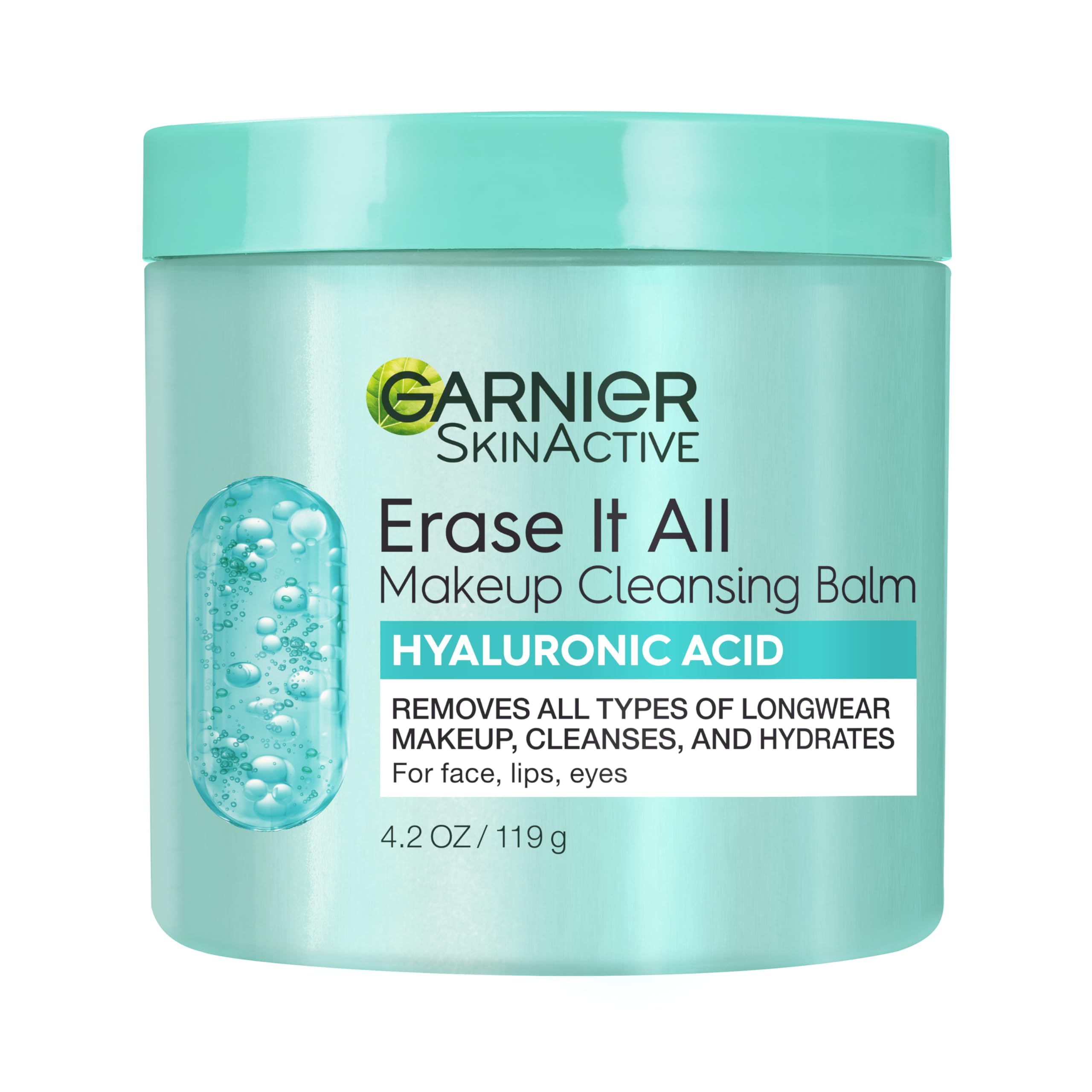 Garnier front jar showing packaging and clear product benefits