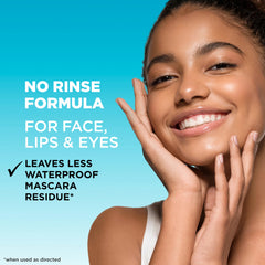 Garnier removing waterproof eye makeup with minimal rubbing