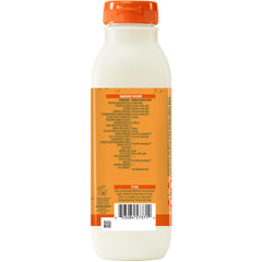 After use Garnier Fructis shows soft shiny hair and improved manageability