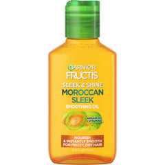 Garnier Fructis bottle front showing product and benefits