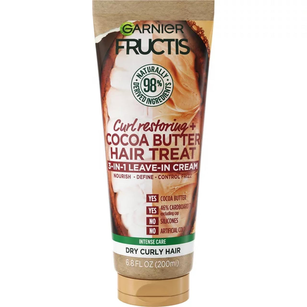 Garnier Fructis jar front view showing label and 200ml size for quick identification and benefit
