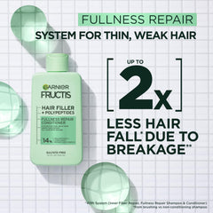 Garnier open cap revealing creamy conditioner texture for easy application