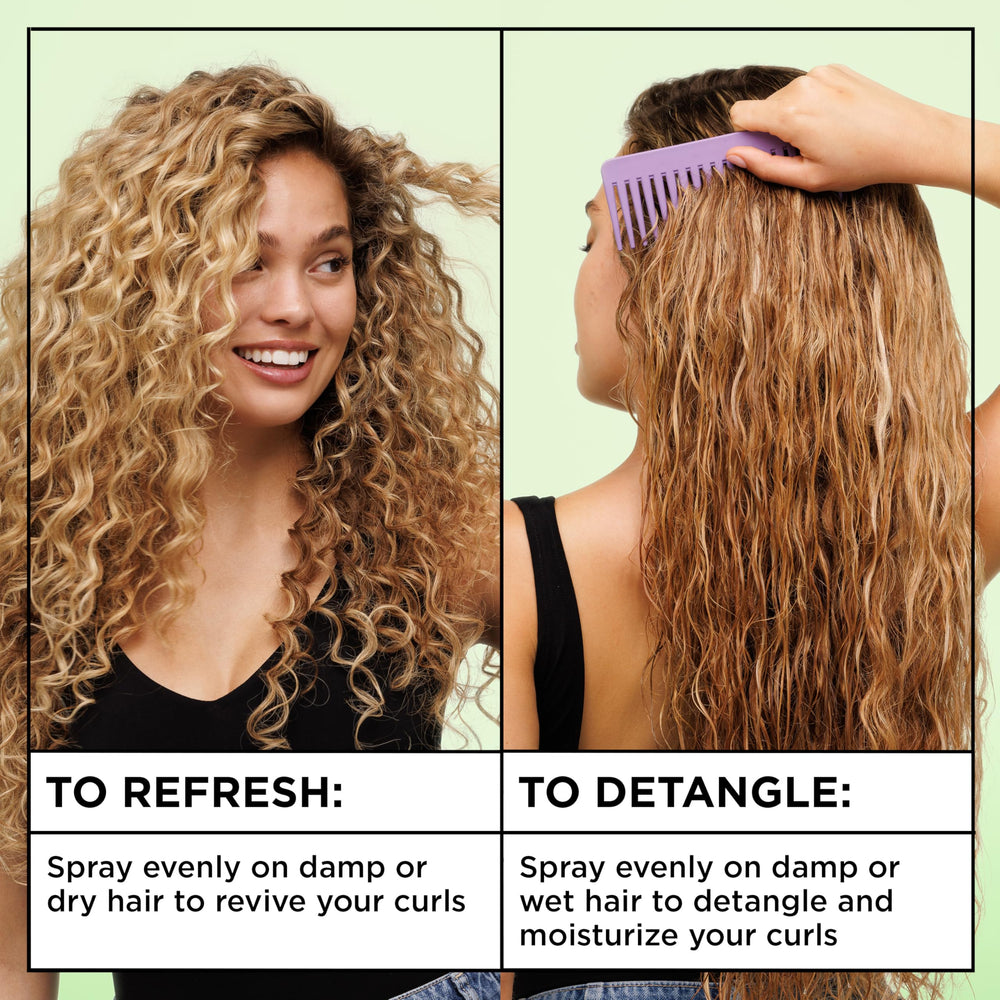 Garnier Fructis being used in shower for smoother wet detangling