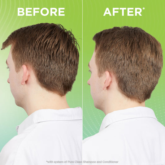 Garnier Fructis close-up of shampoo texture highlighting lightweight lather