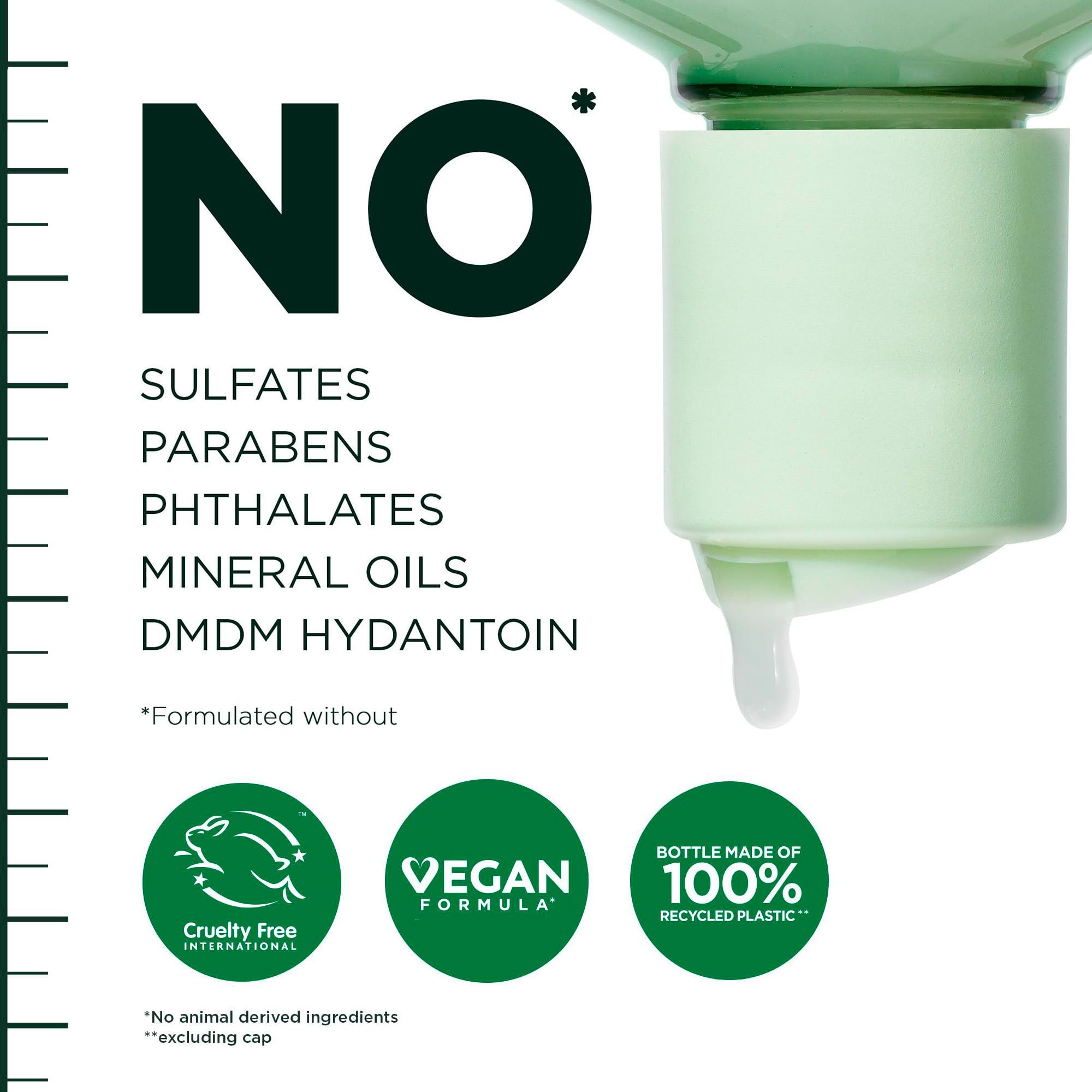 Garnier Fructis Leaping Bunny seal on packaging demonstrating cruelty-free