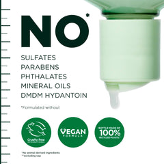Garnier Fructis Leaping Bunny seal on packaging demonstrating cruelty-free