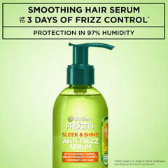 Garnier Fructis pump detail demonstrating easy dispensing and convenience