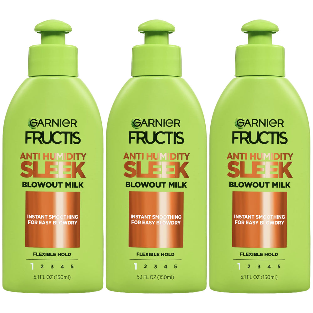 Garnier Fructis front packaging showing sleek bottle and product name