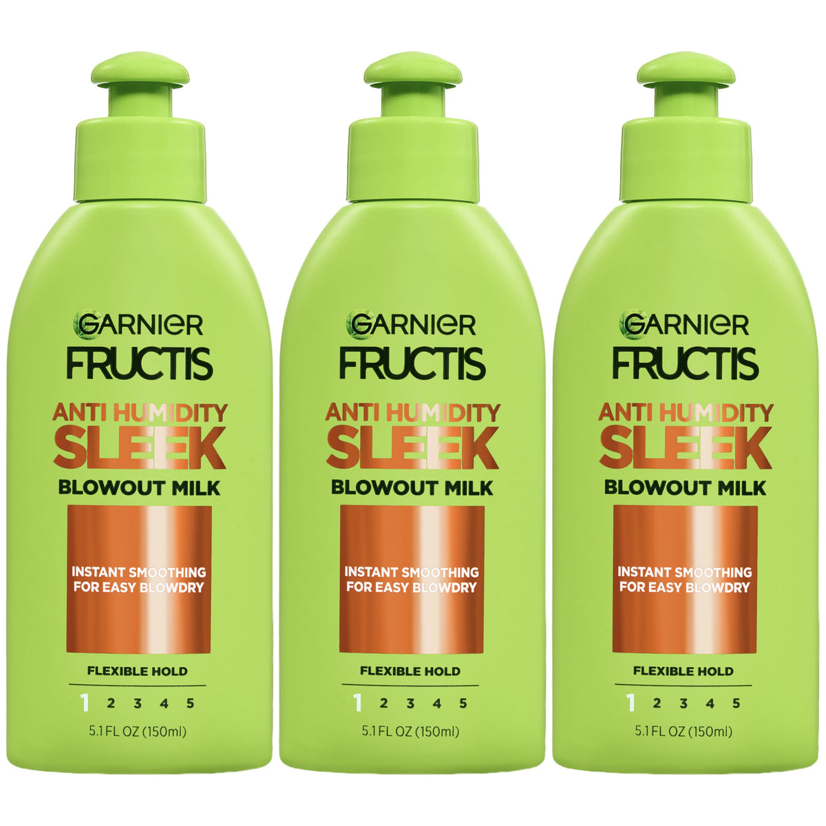 Garnier Fructis front packaging showing sleek bottle and product name