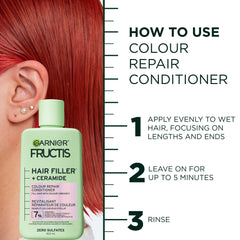 Garnier Fructis system lineup shampoo conditioner serum for complete repair