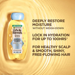 Garnier bottle pump close-up highlighting easy dispensing benefit