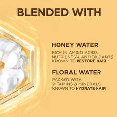 Garnier close-up of conditioner texture illustrating smooth nourishing feel