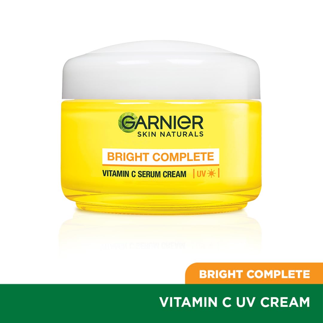 Garnier cream staged in bathroom routine showing easy daily use
