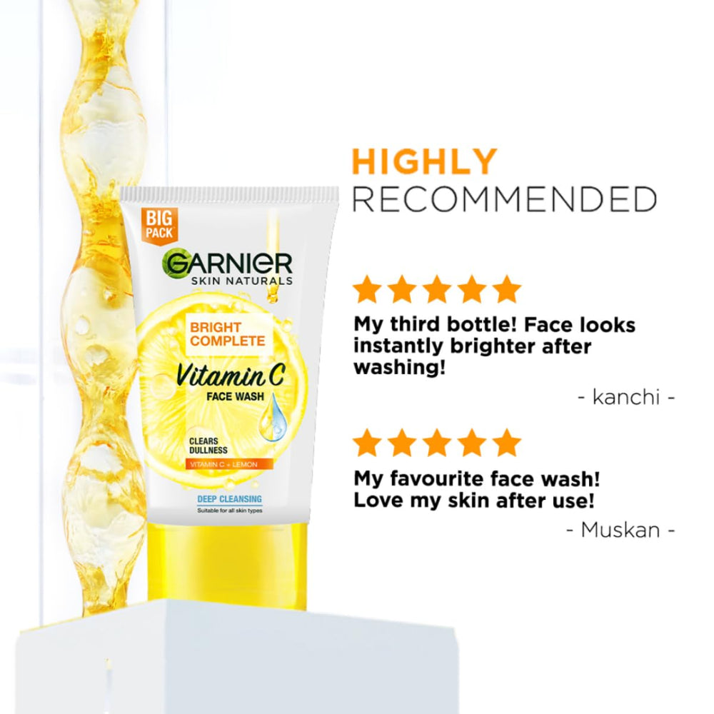 Garnier tube placed on bathroom shelf suggesting everyday convenience