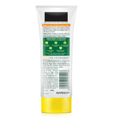 Garnier tube beside moisturizer showing easy morning and night pairing