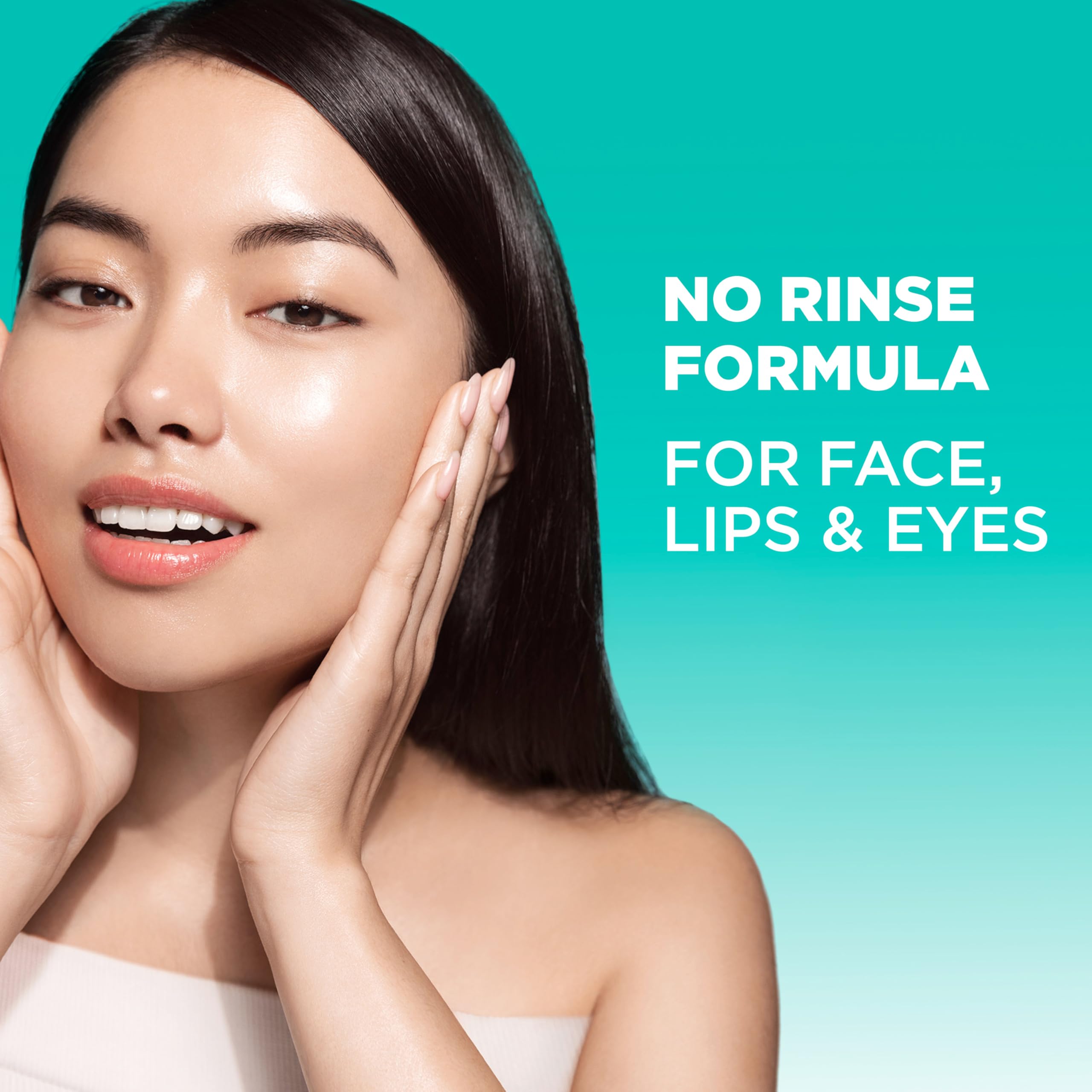 Garnier micellar water on reusable pad removing makeup for gentle cleansing