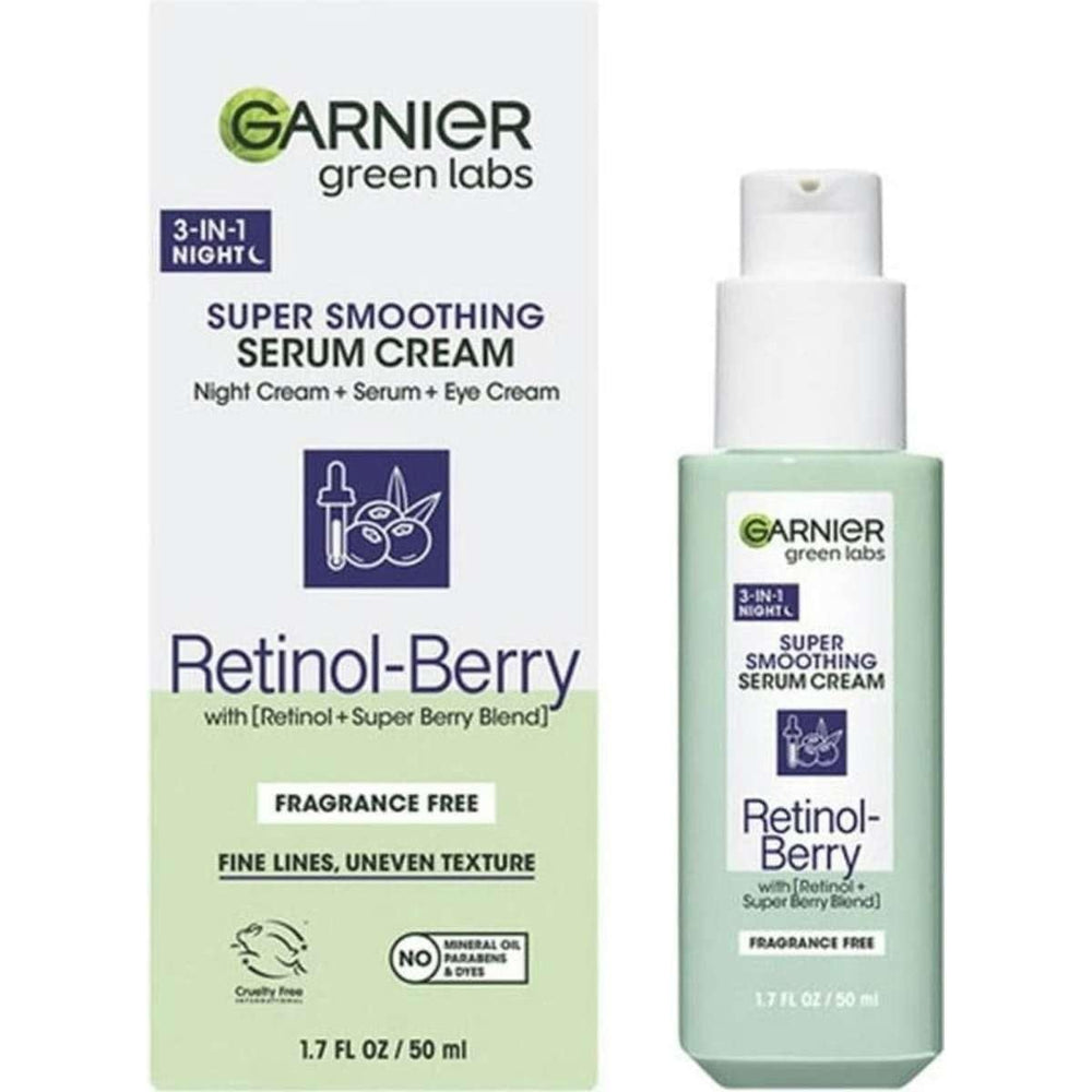Garnier front packaging showing product benefits and size for easy identification