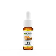 Garnier serum dropper releasing clear texture demonstrating lightweight fast-absorbing hydration