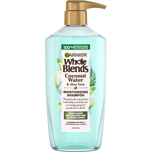 Garnier front bottle showing label and 28 fl oz size for easy identification and value