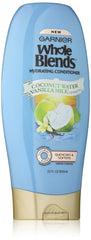 Garnier bottle front label showing product name and scent benefits