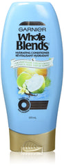 Garnier bottle front packaging showing coconut and vanilla for lightweight hydration