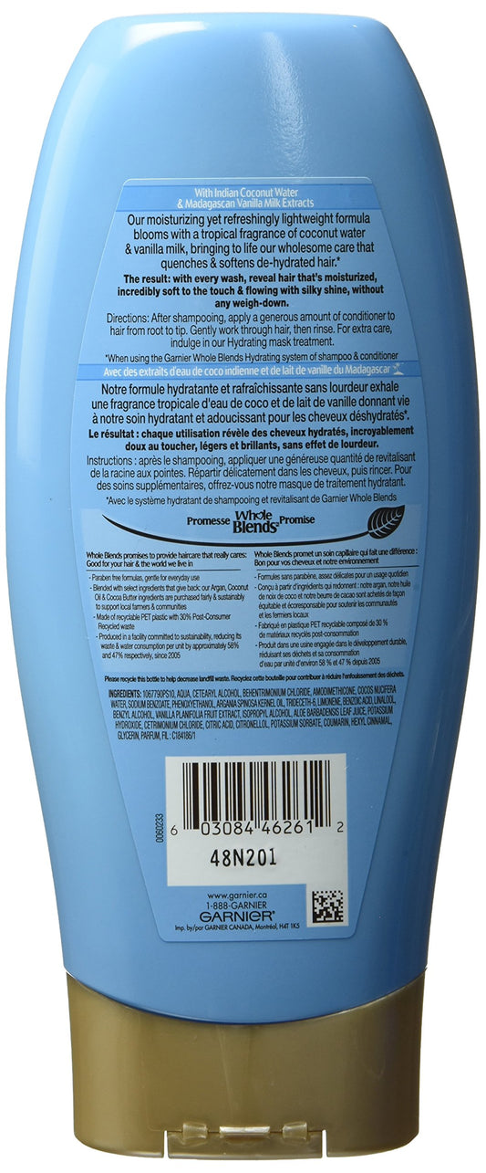 Garnier creamy conditioner texture close-up illustrating easy detangling benefit