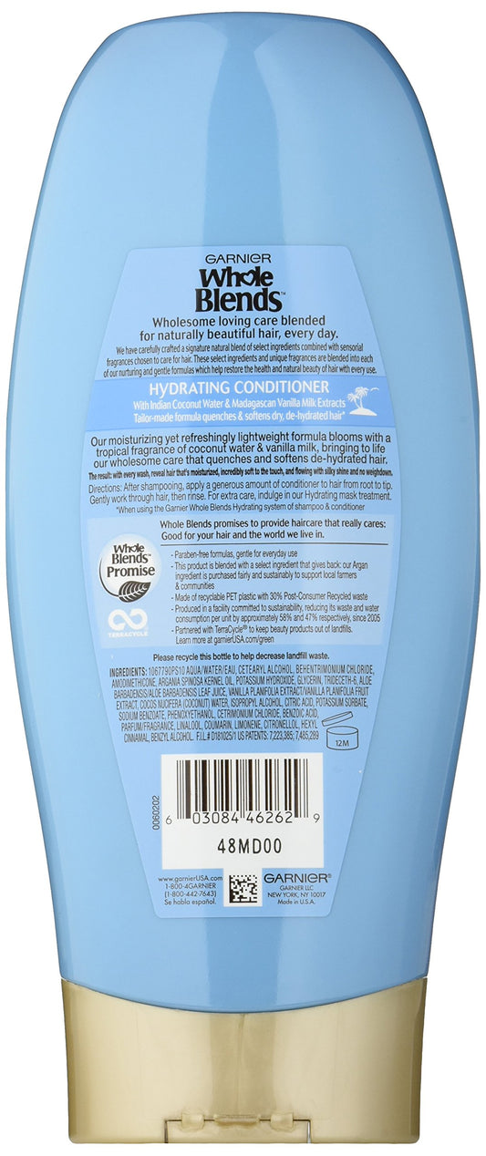Garnier creamy conditioner texture close-up demonstrating smooth slip
