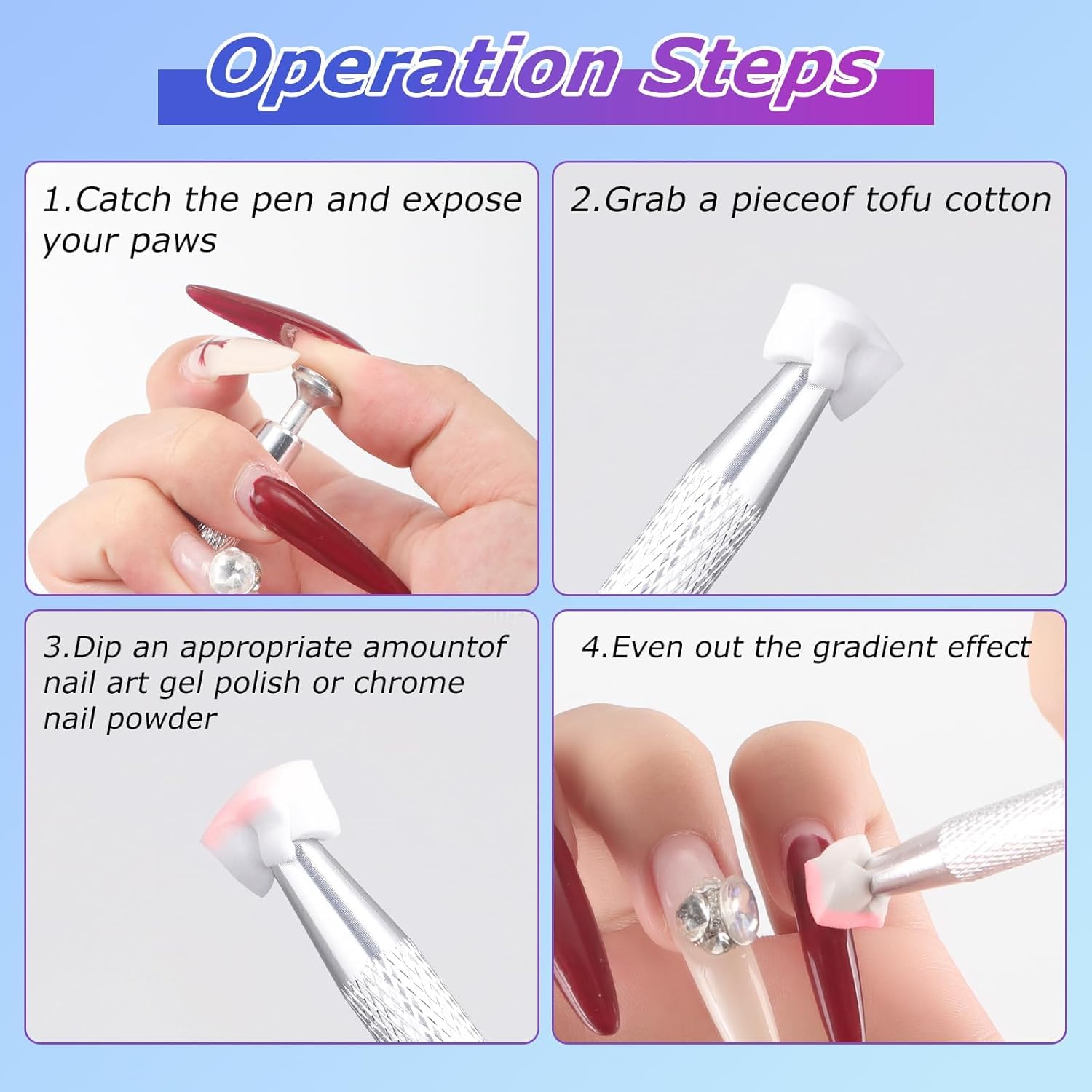 GASRONS brush detail and handle demonstrating tidy edges and easy control