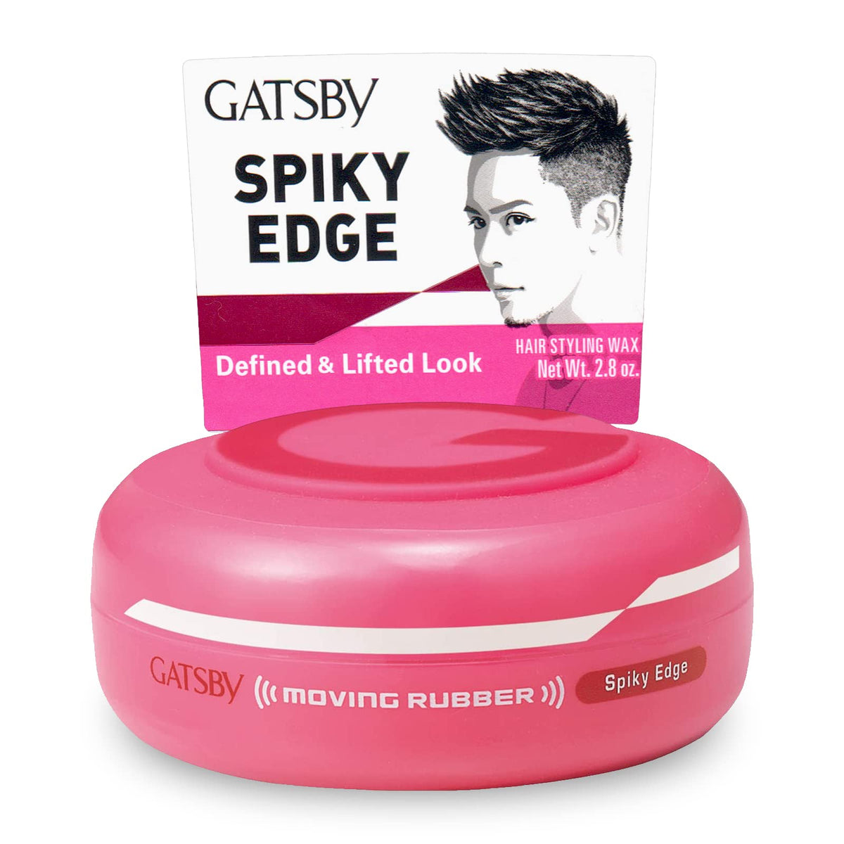 Gatsby tub front packaging showing brand and hold for clear product identity and trust