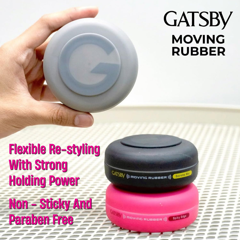 GATSBY jar in a daily bag setting showing portable styling convenience
