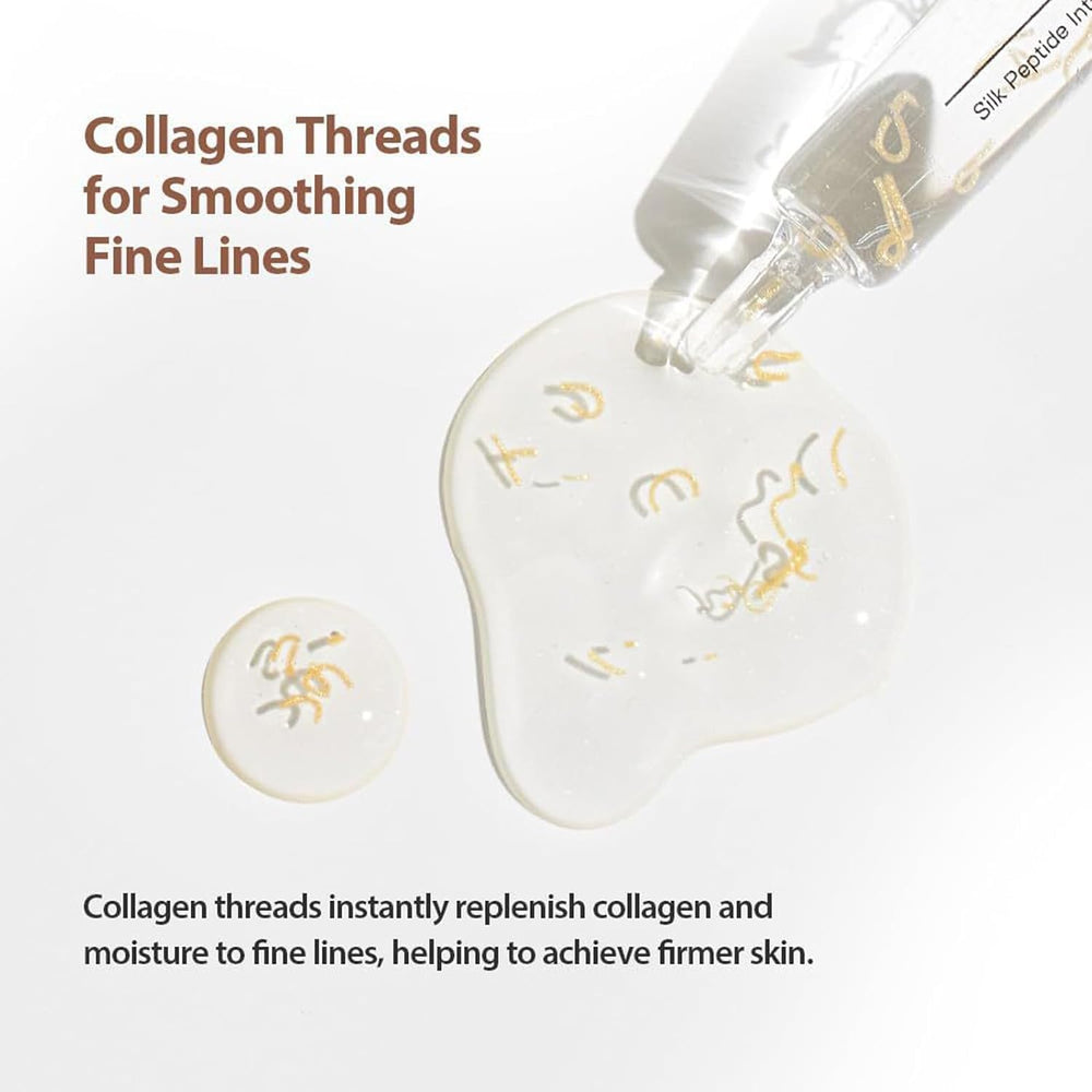 Gaukomzs serum texture close-up showing lightweight, fast-absorbing formula
