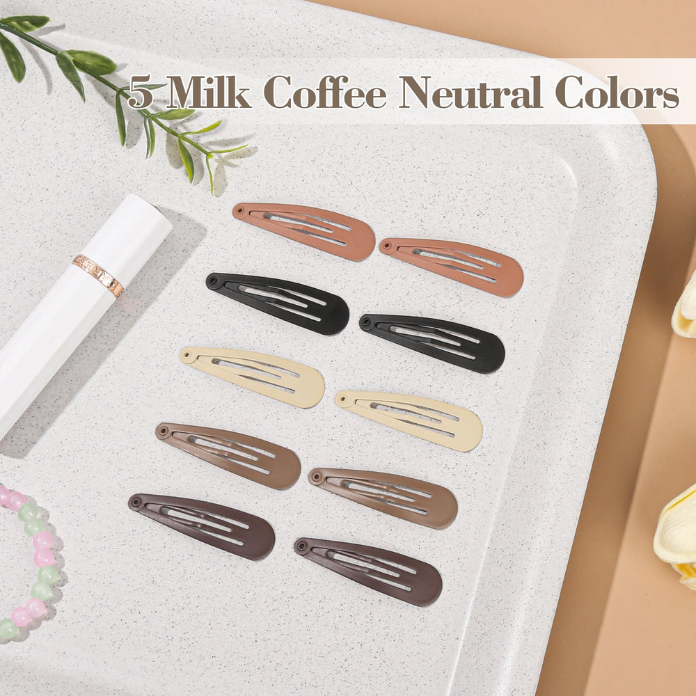 GBYMIUY clip worn in woman's hair demonstrating discreet, comfortable styling