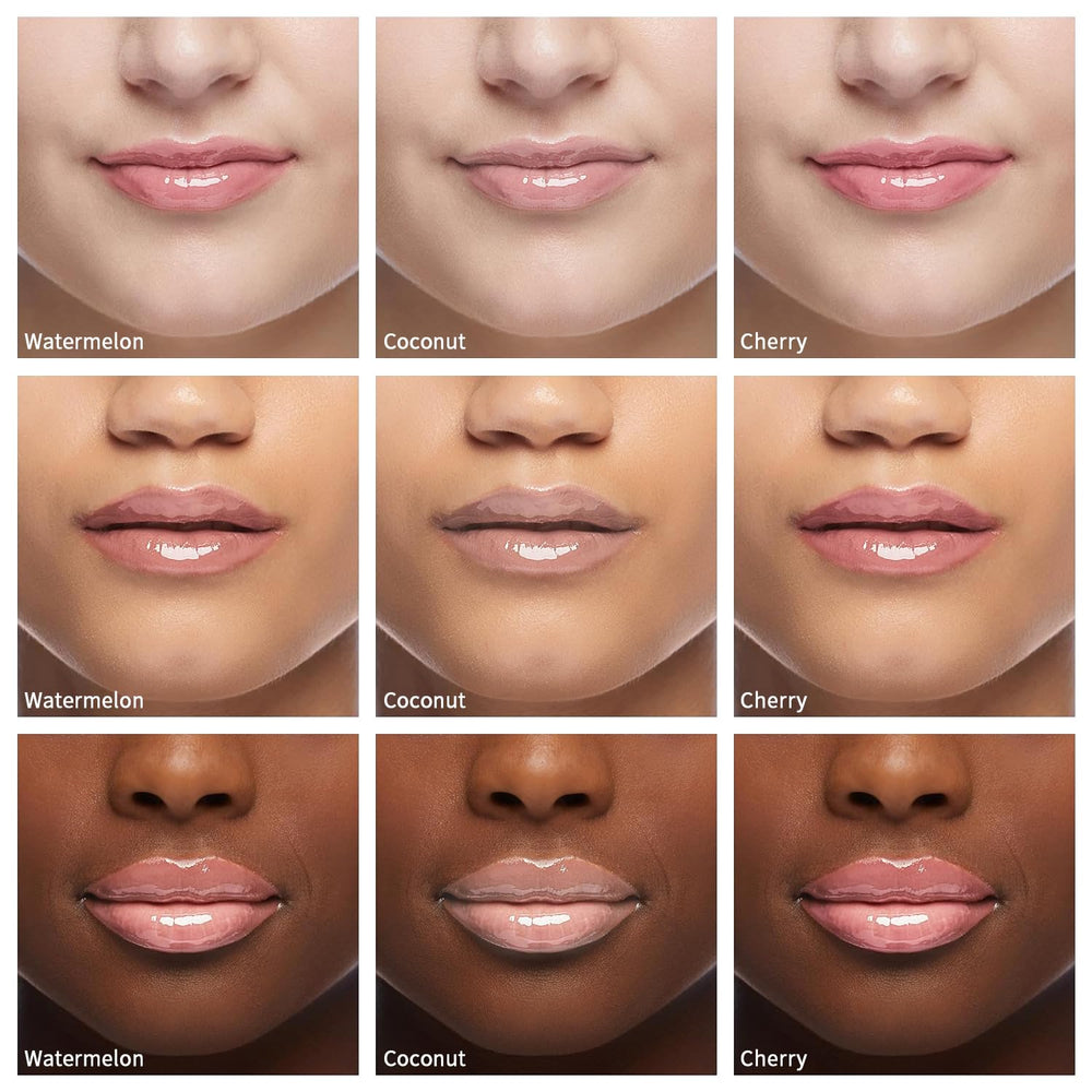 Gcliozhi lip balm on makeup bag lifestyle image showing on-the-go lip care benefit