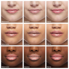 Gcliozhi lip balm on makeup bag lifestyle image showing on-the-go lip care benefit
