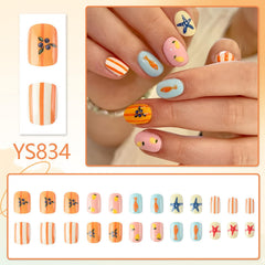 GCSQW accessories with jelly stickers and file, painless application benefit