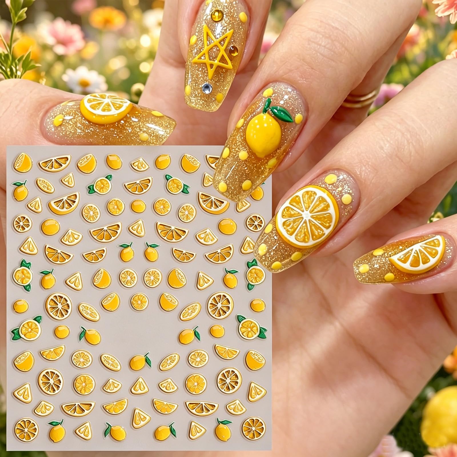 GCSQW stickers used during a home manicure showing simple application and personal style boost