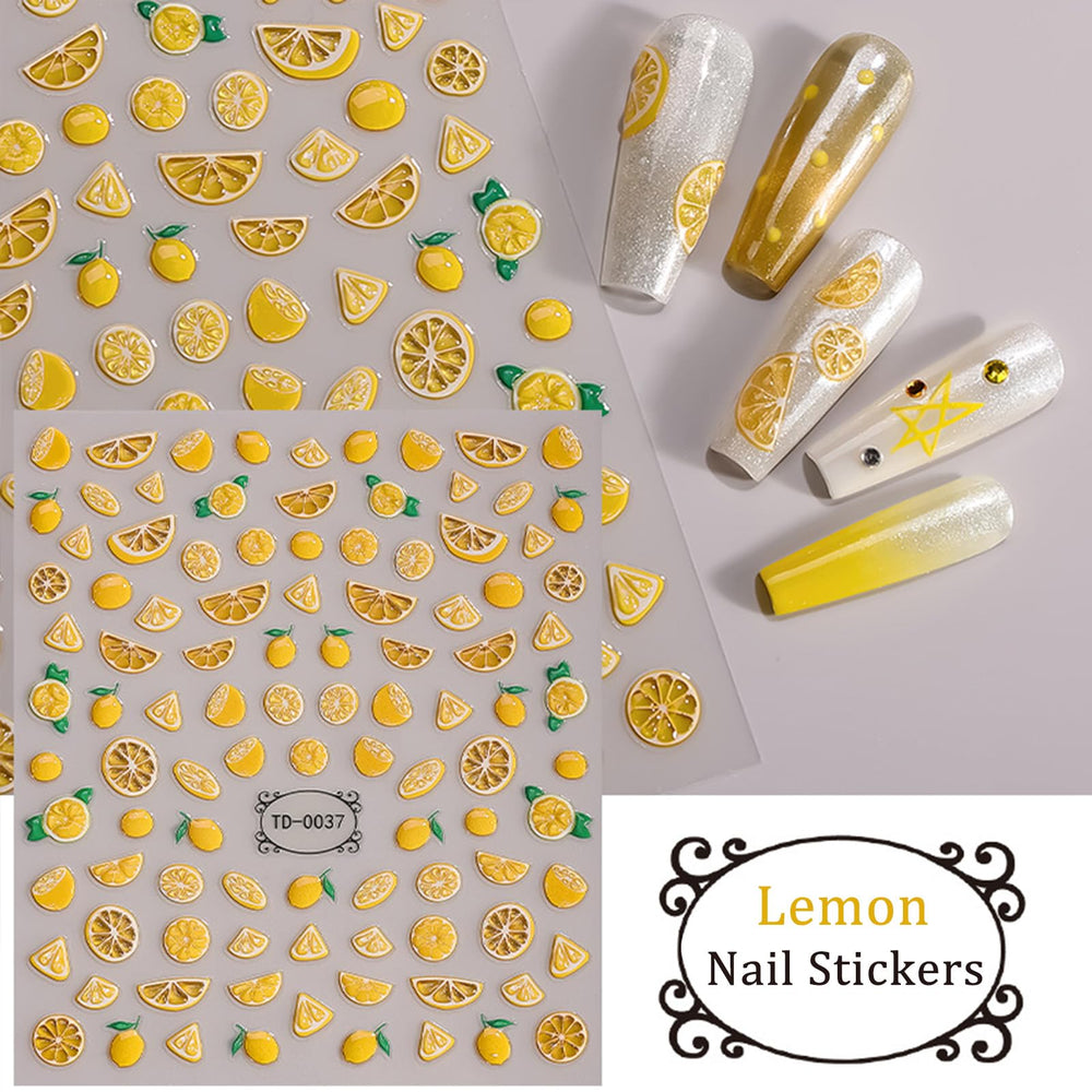 GCSQW stickers next to ruler showing scale and precise sizing for nail placement