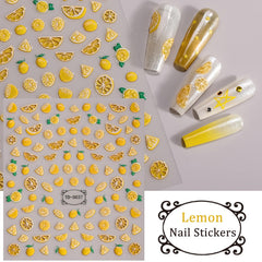 GCSQW stickers next to ruler showing scale and precise sizing for nail placement