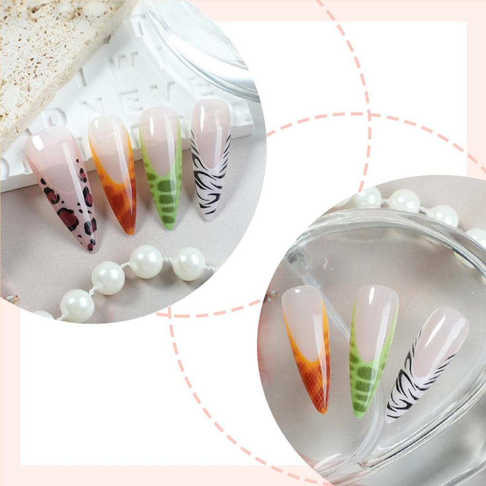 GCSQW nails in-hand application demo demonstrating quick press-on adhesion for fast manicures