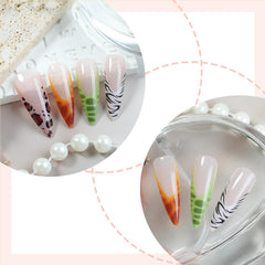 GCSQW nails in-hand application demo demonstrating quick press-on adhesion for fast manicures