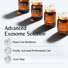 GD11 mixed ampoule texture pouring to illustrate lightweight absorbent formula