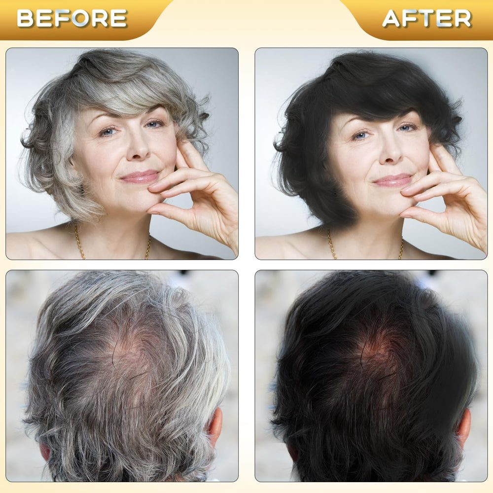 GDRFNP lifestyle model with shiny black hair showing refreshed look