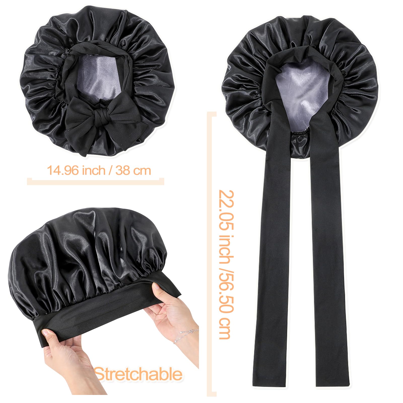 GDTOGRT bonnet used during skincare routine protecting hair and makeup