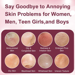 GEBEATY exfoliating scrub texture closeup exfoliates and unclogs pores
