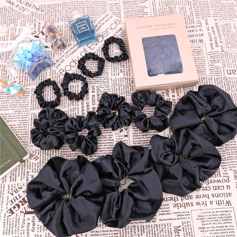 Gebelle scrunchie holding a ponytail with secure gentle support