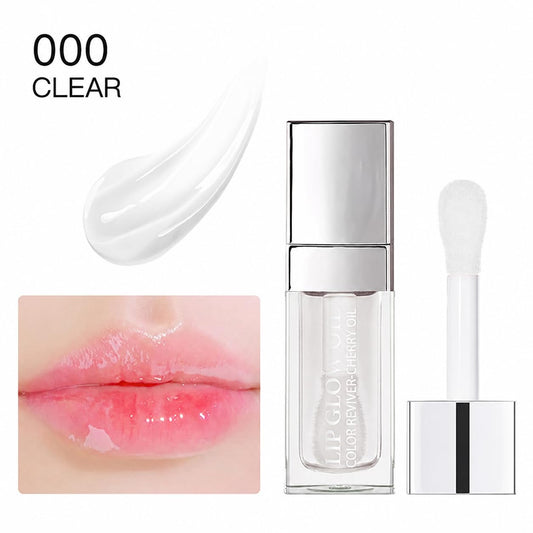 GECOMO lip oil applicator closeup demonstrating easy precise application