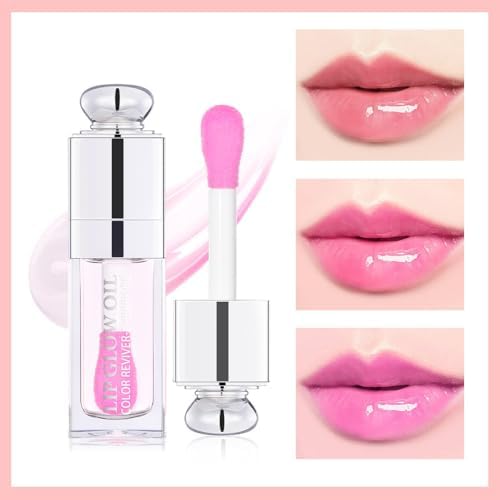 GECOMO swatch of lip oil texture on skin demonstrating non-sticky hydration benefit