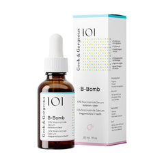 Geek & Gorgeous front packaging showing bottle and label benefits
