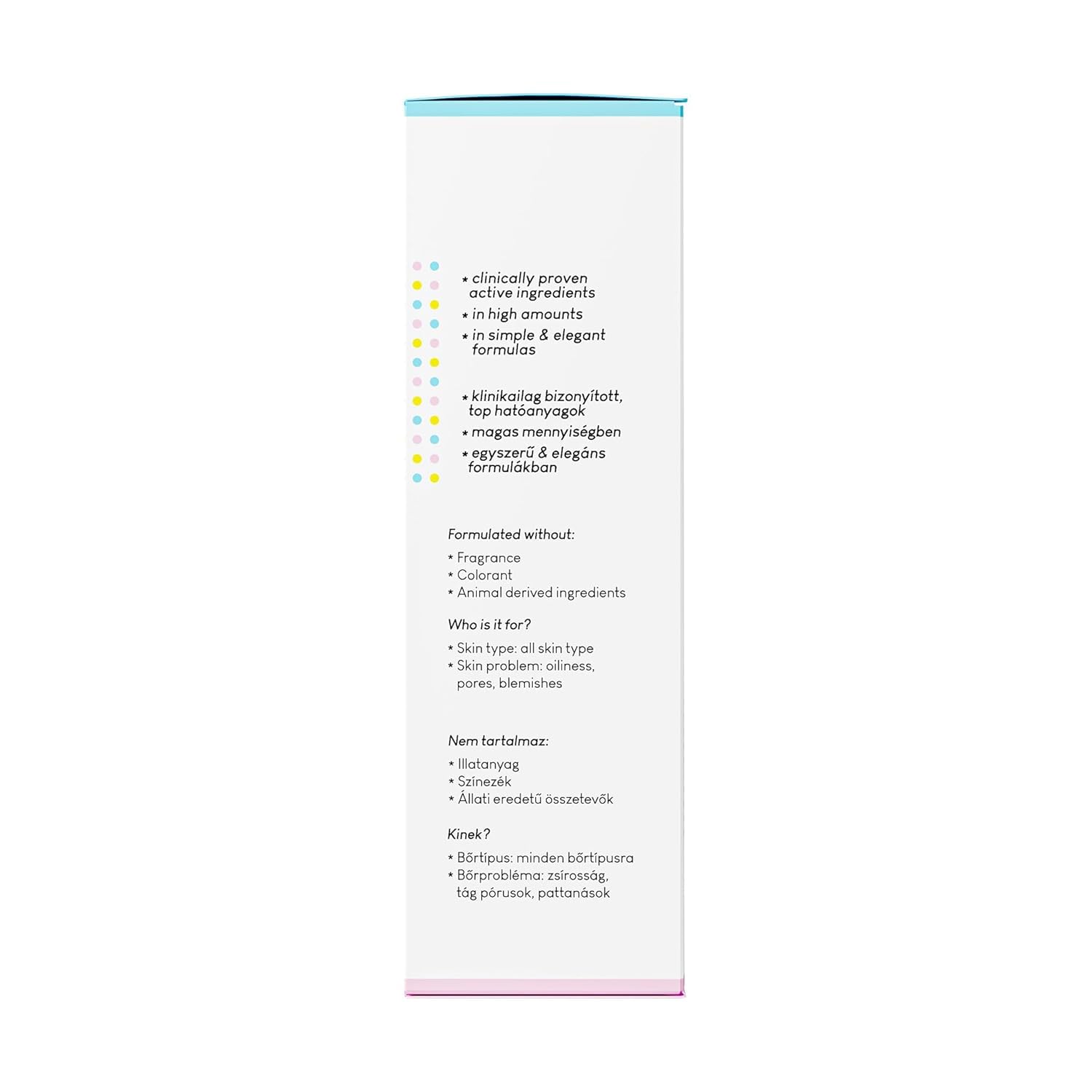 Geek & Gorgeous used as booster under moisturizer for balanced hydration