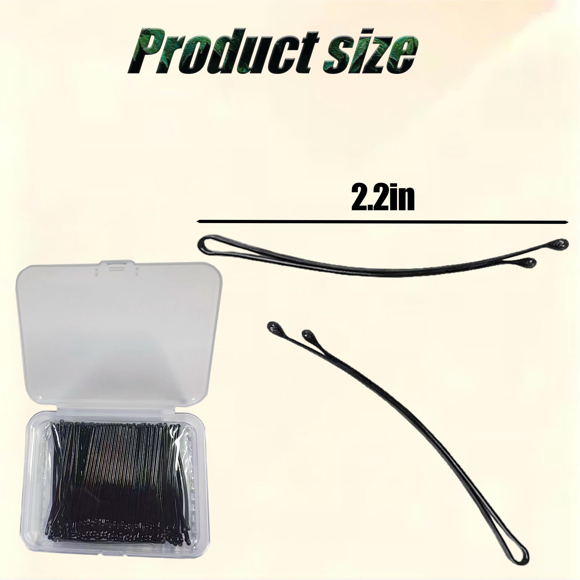 gegobeno close-up showing curved bobby pin shape for secure hold